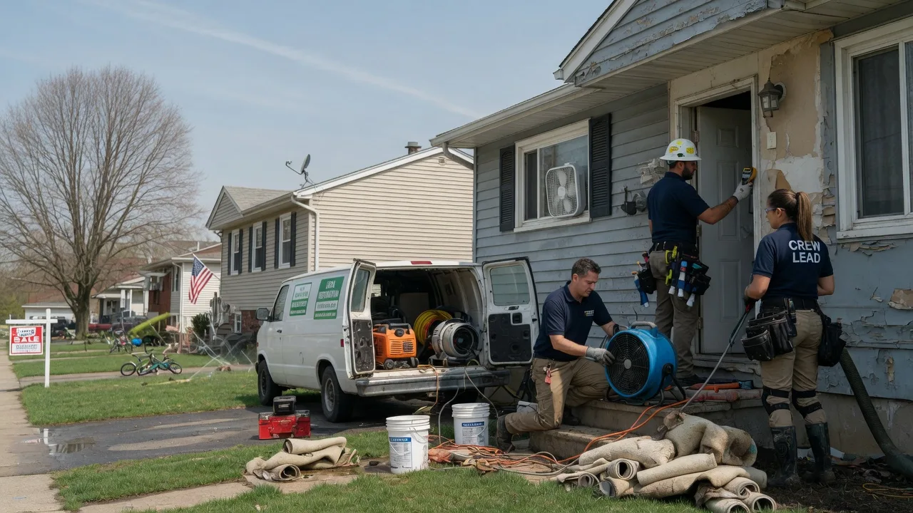 Flood Cleanup in Mikado, MI near me
