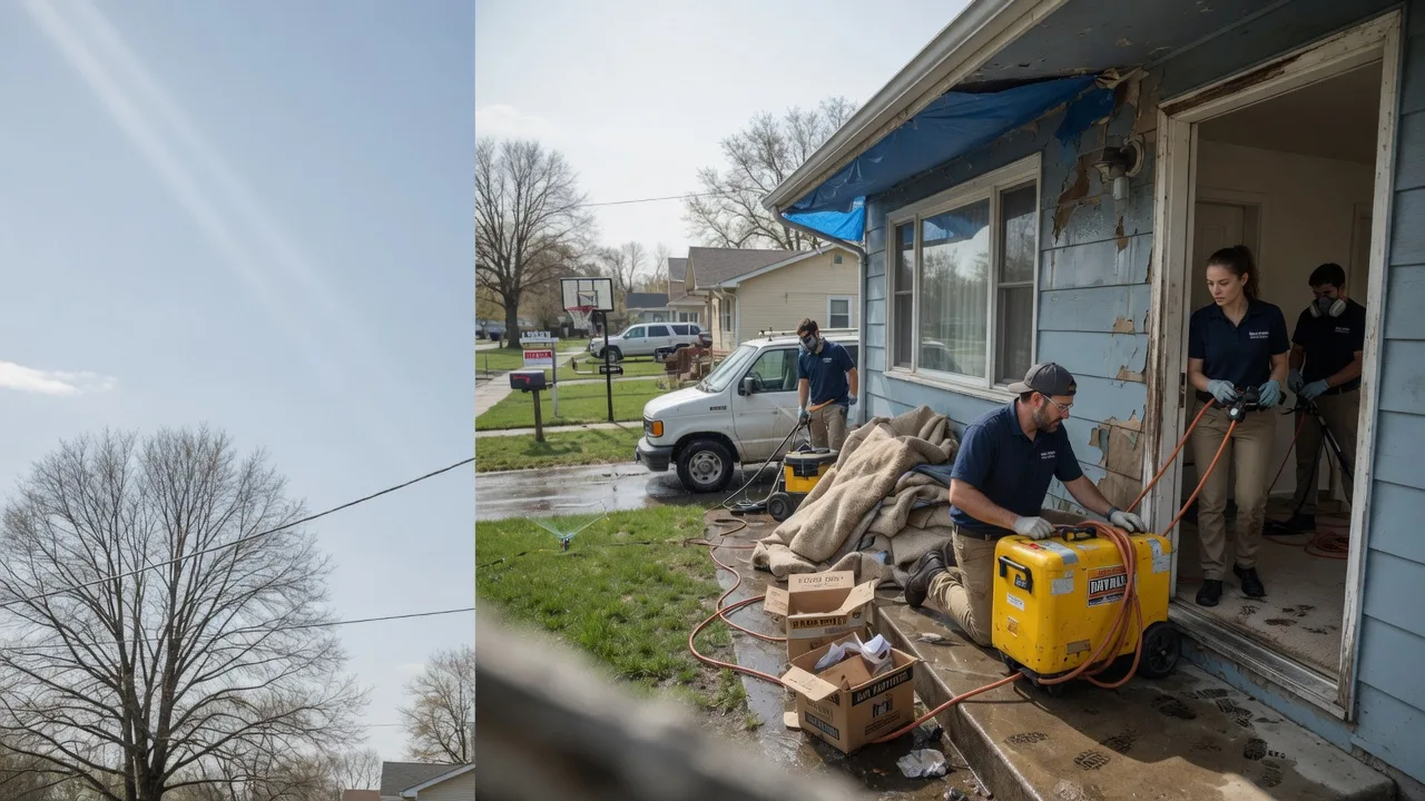 Basement Flood Cleanup in Mikado, MI near me